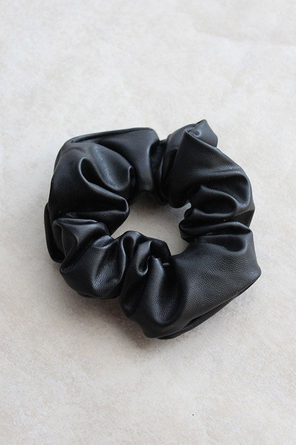 Vegan Leather Scrunchie (Color option+) - esselleSF