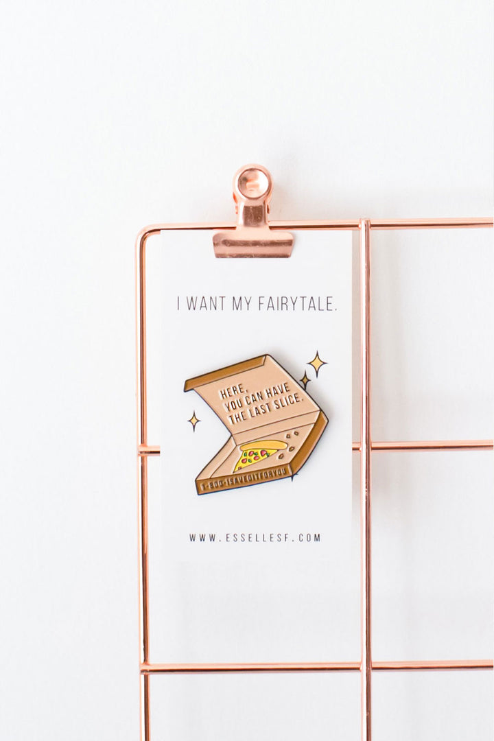 Pizza Fairytale Soft Enamel Pin