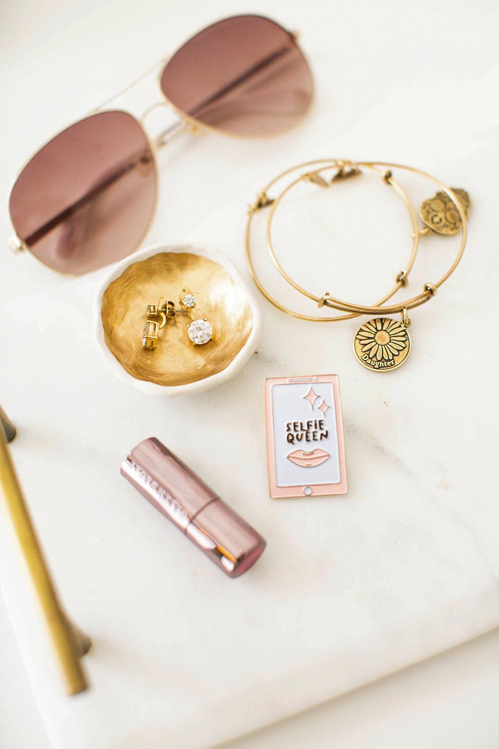 'Oh, You Cute' Selfie Soft Enamel Pin