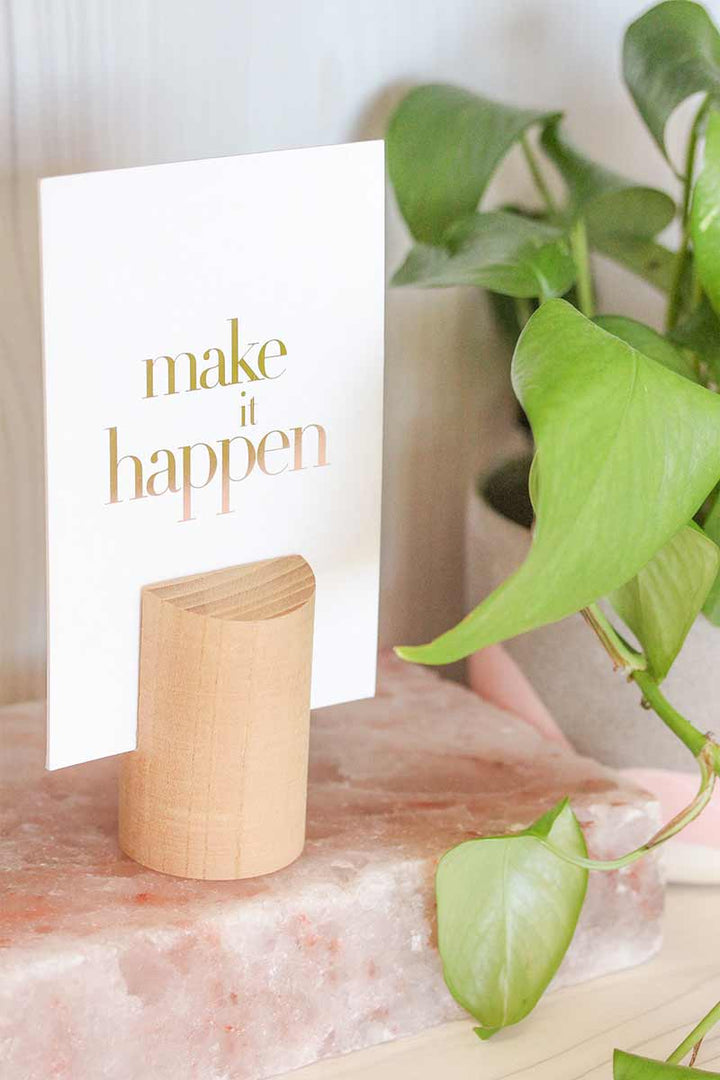 Cylinder Signage Holders