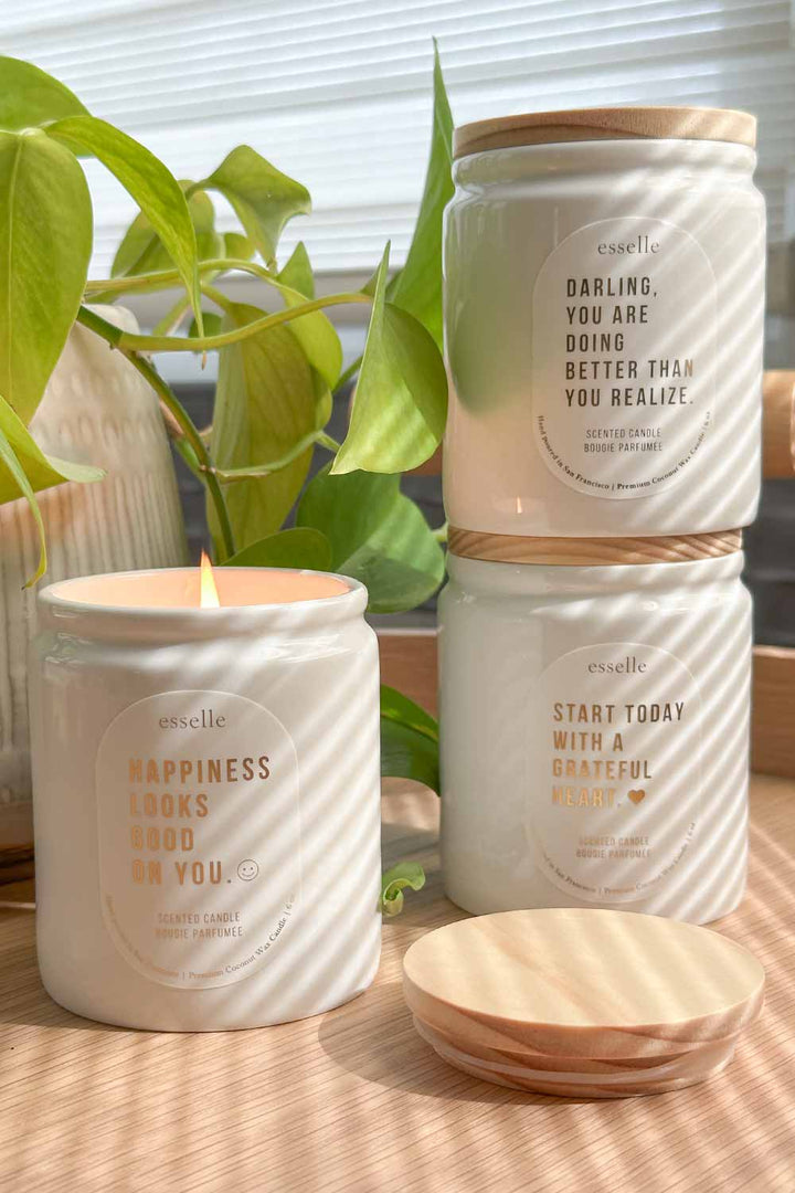 RESTORE 'Darling' Milk Jar Candle