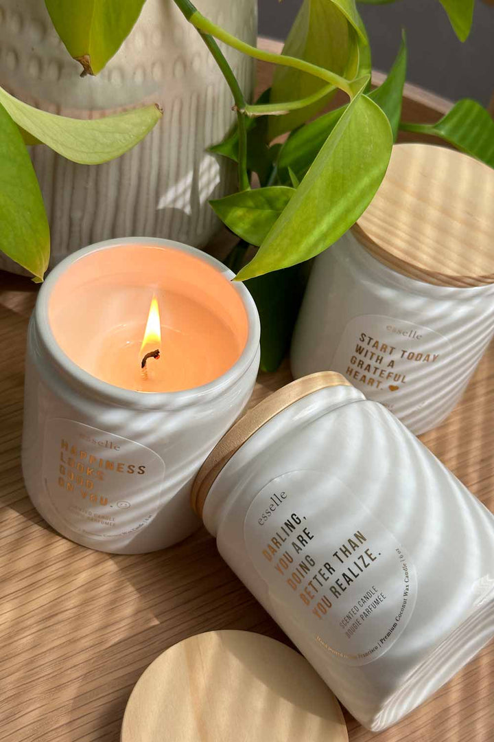 RESTORE 'Darling' Milk Jar Candle