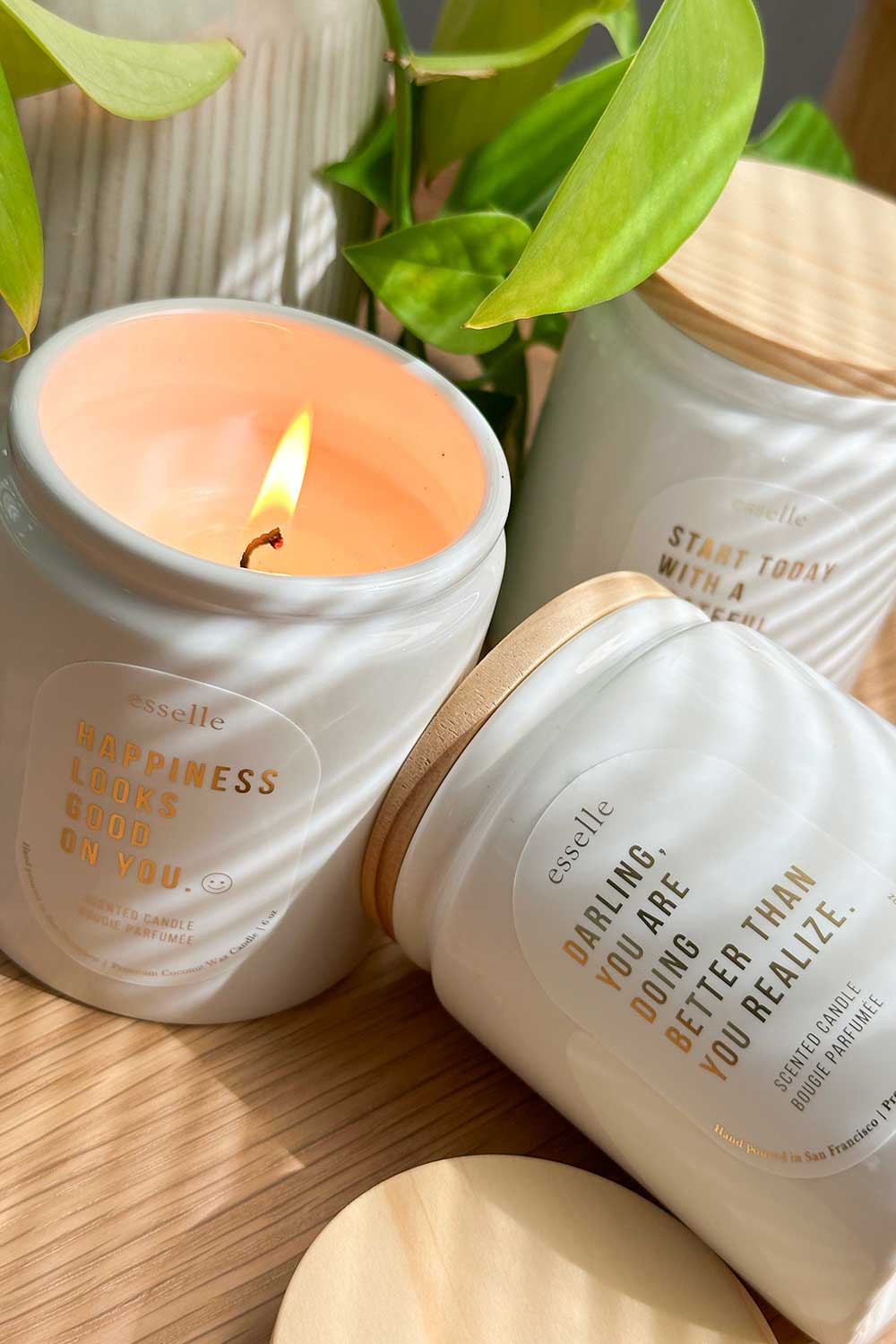 RESTORE 'Darling' Milk Jar Candle