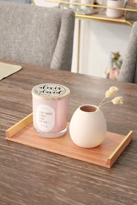 PRE-ORDER ONLY | Save The Date | *Add-on Engraving For Candle Lid