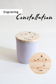 PRE-ORDER ONLY | Constellation | *Add-on Engraving For Candle Lid