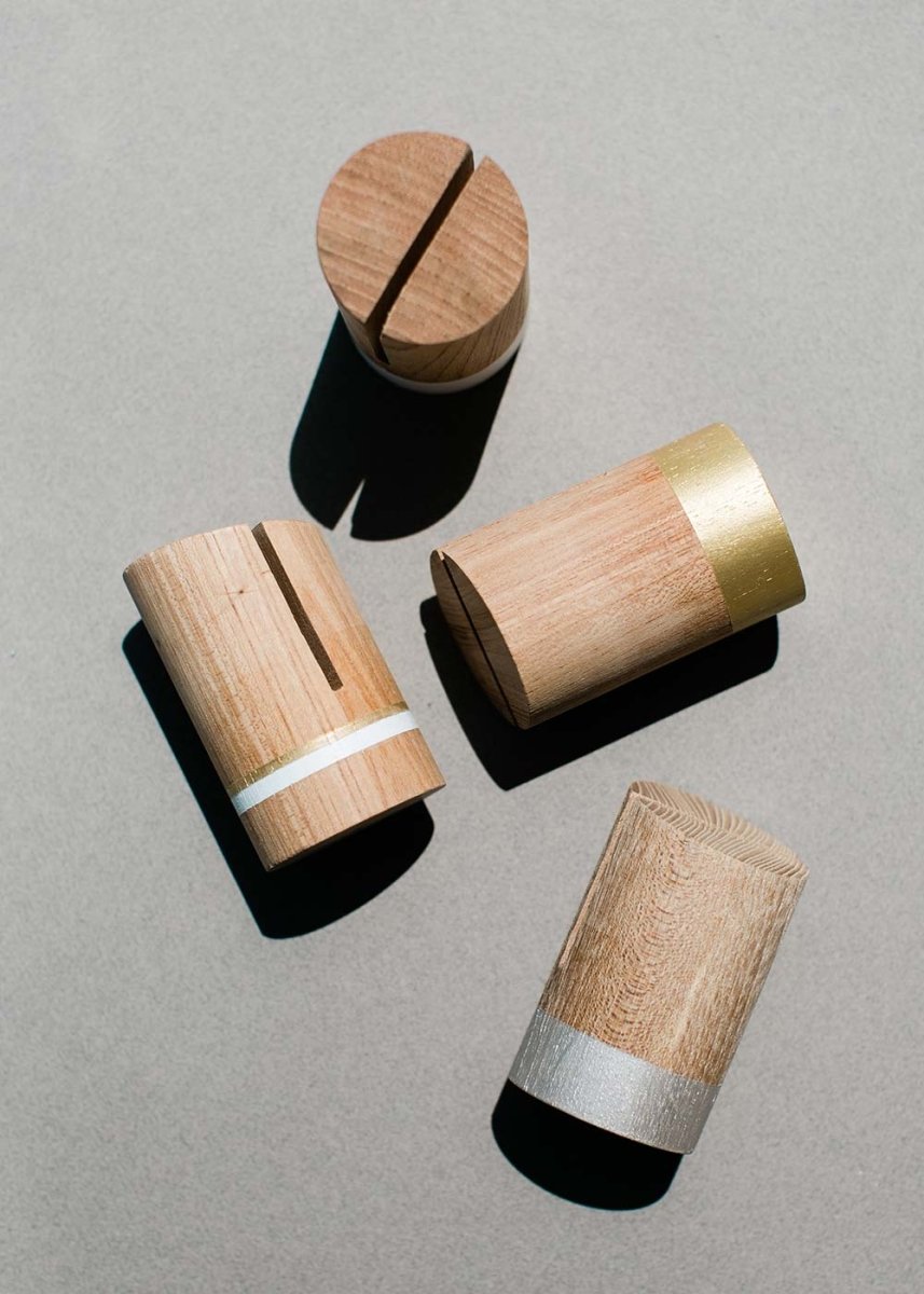 Cylinder Signage Holder - More Colors - esselleSF