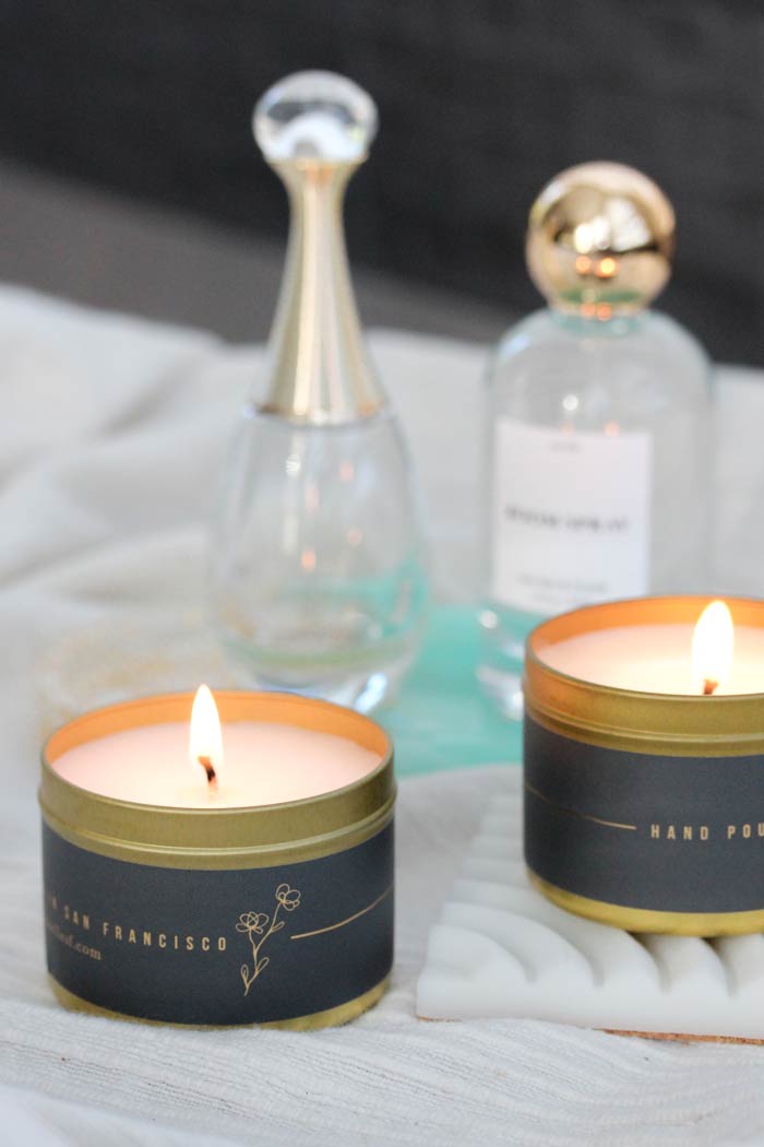 Esselle - Geranium & Sandalwood Candle