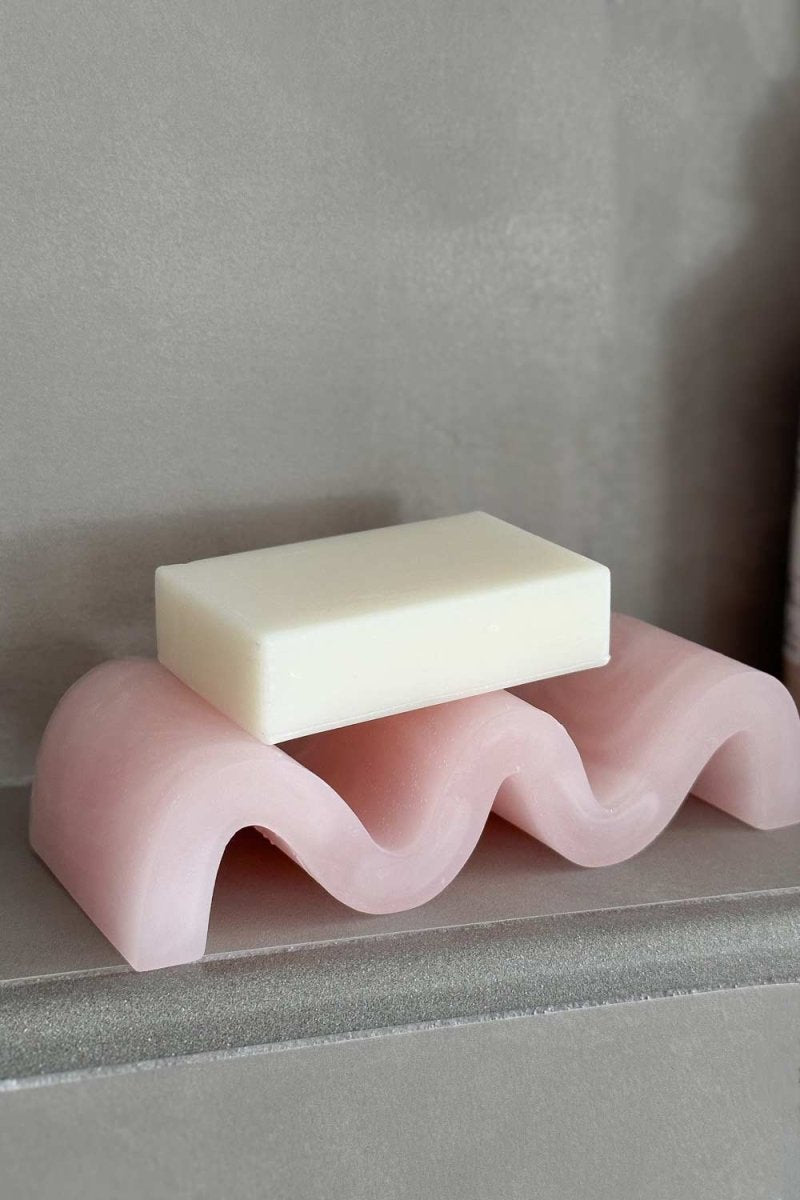 Marbleized Wavy Soap Dish - esselleSF