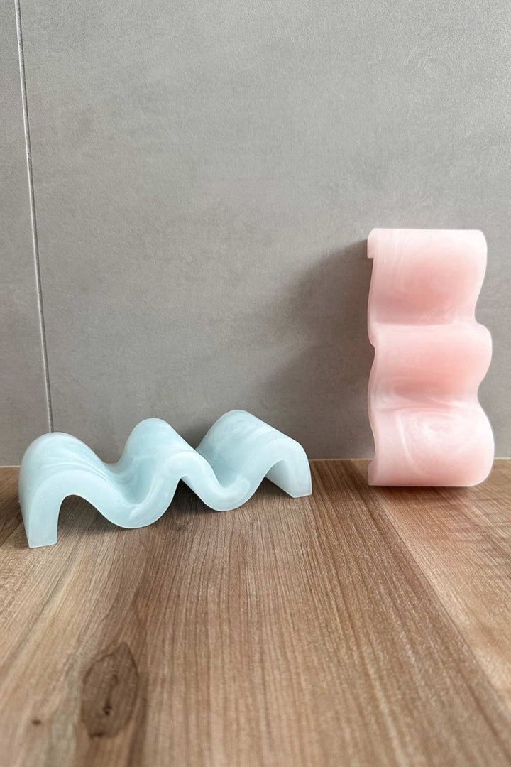 Marbleized Wavy Soap Dish - esselleSF