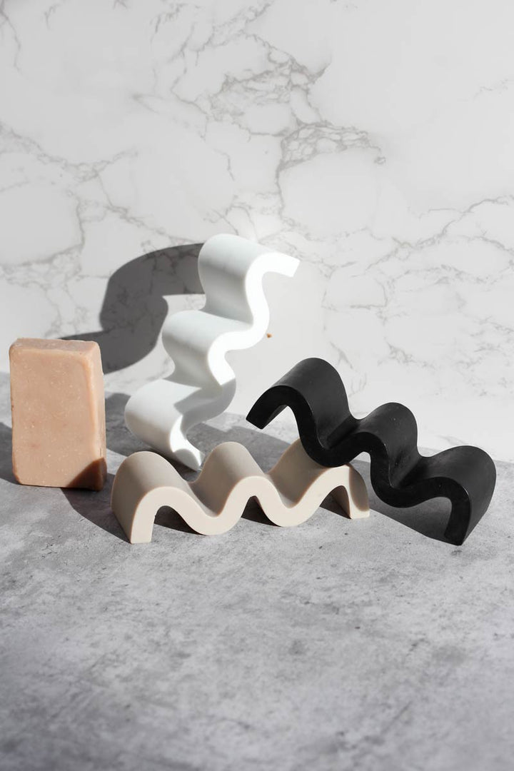 Minimal Wavy Soap Dish - esselleSF