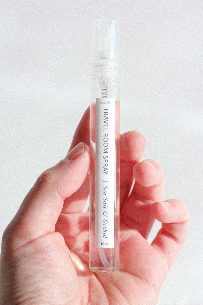 Travel Size 10ml Room & Linen Spray - Sea Salt & Orchid - esselleSF