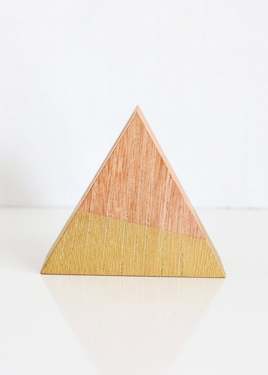 Triangle Prism Signage Holder - More Colors - esselleSF