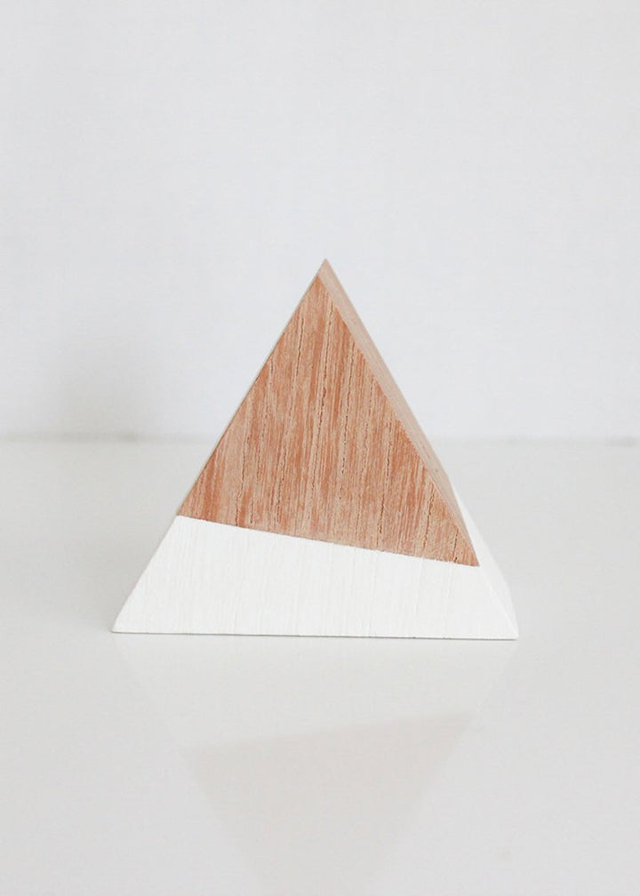 Triangle Prism Signage Holder - More Colors - esselleSF