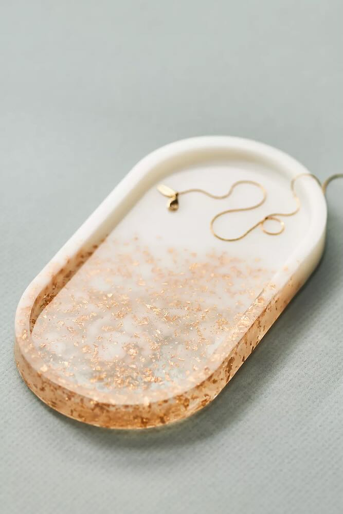 White and Gold Resin Tray, Vanity Tray Bathroom, vanity tray set, resin tray, resin tray art, catchall tray, trinket tray resin, jewelry tray esselleSF White and Gold Resin Tray, Vanity Tray Bathroom, vanity tray set, resin tray, resin tray art, catchall tray, trinket tray resin, jewelry tray esselleSF
