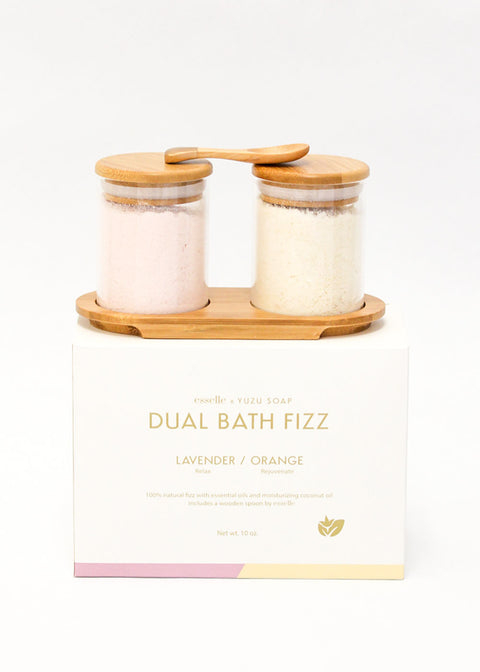 Dual Bath Fizz Set (Lavender/Orange)