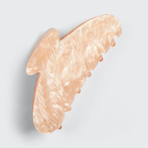 Eco-Friendly Marble Claw Clip - Blonde by KITSCH