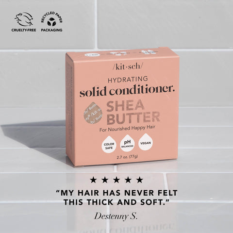 Shea Butter Nourishing Conditioner Bar by KITSCH