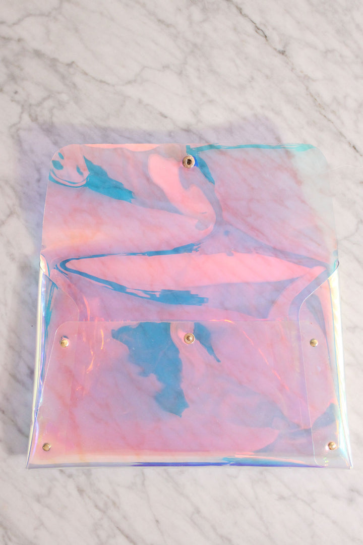 Holographic Cosmetic Pouch