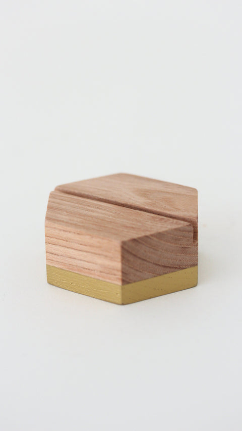 Hexagon Photo Stand