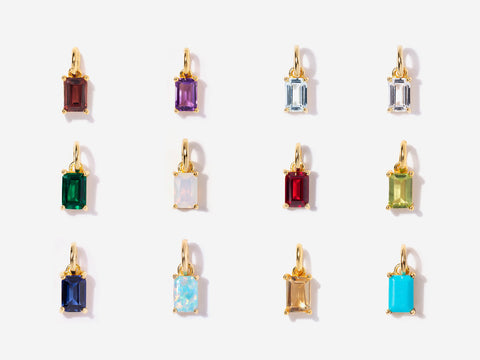 Birthstone Charms by Little Sky Stone
