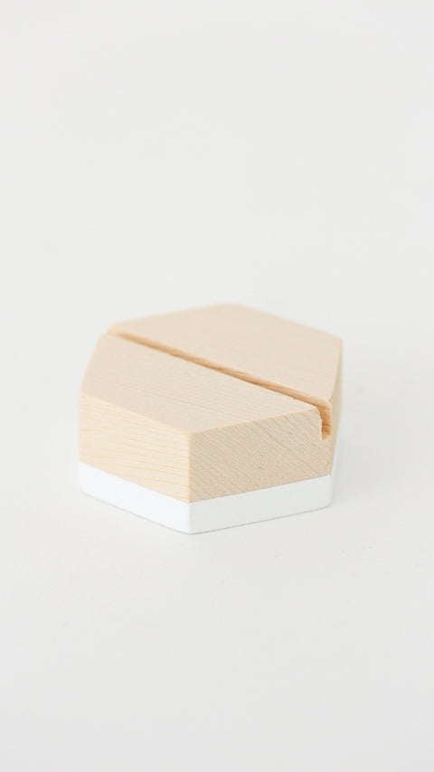 Hexagon Photo Stand