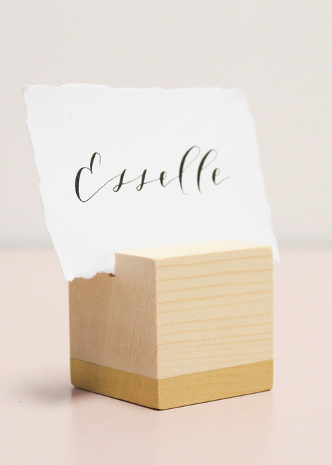 Cube Photo Stand