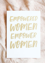 Empowered Women Print & Stand
