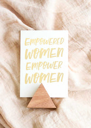 Empowered Women Print & Stand