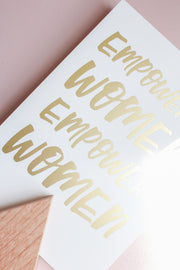 Empowered Women Print & Stand
