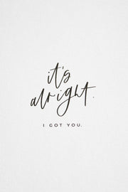 'It's Alright' Card