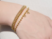 Bead Chain Bracelet by Little Sky Stone