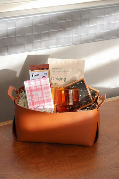 Housewarming Basket - Tan