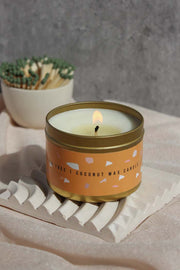 Fig Tree Gold Tin Candle