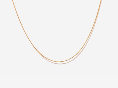 Thin Snake Gold Filled Chain by Little Sky Stone
