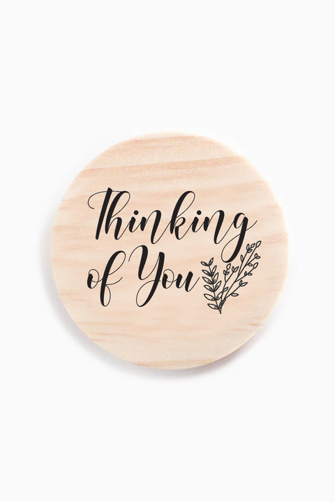PRE-ORDER ONLY | Thinking of you | *Add-on Engraving For Candle Lid