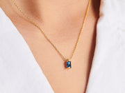 September Birthstone Sapphire Necklace by Little Sky Stone