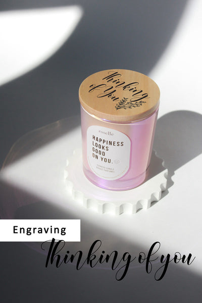 Thinking of you | *Add-on Engraving For Candle Lid