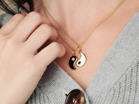Yin Yang BFF Necklaces by Little Sky Stone
