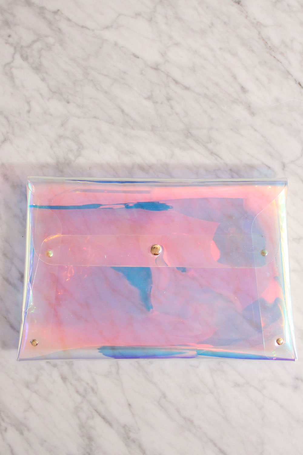 Holographic Cosmetic Pouch