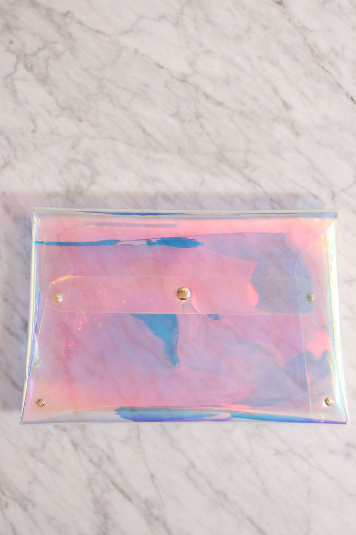 Holographic Cosmetic Pouch