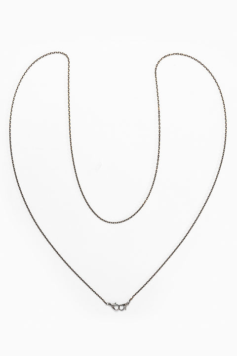 Copper black face mask chain