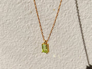 August Birthstone Peridot Necklace by Little Sky Stone