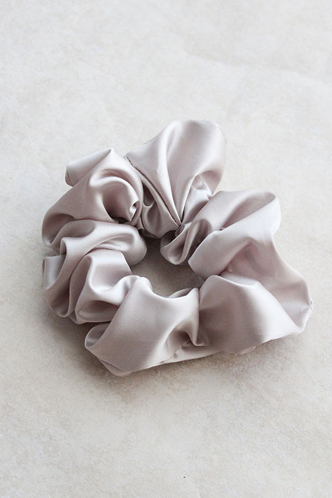 Silk Chiffon Scrunchie (Color option+)