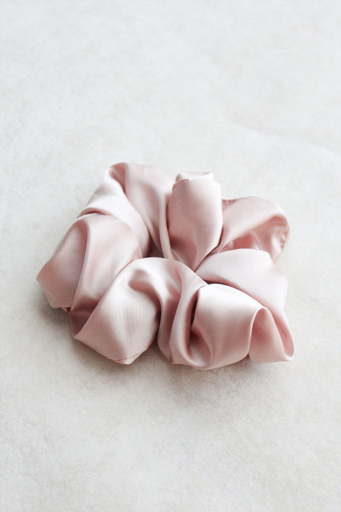 Silk Chiffon Scrunchie (Color option+)