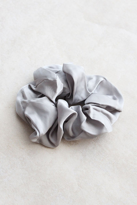 Silk Chiffon Scrunchie (Color option+)